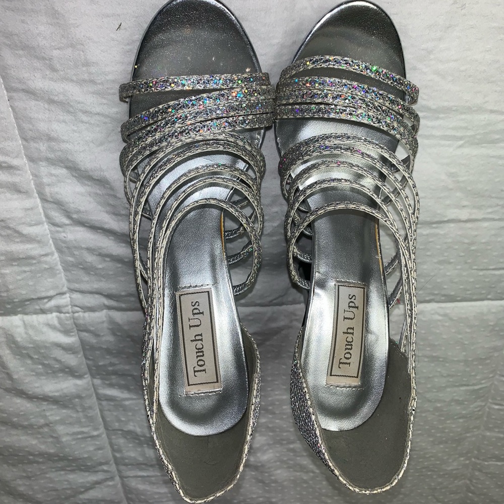 Silver heels